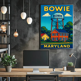 Bowie, Maryland Poster