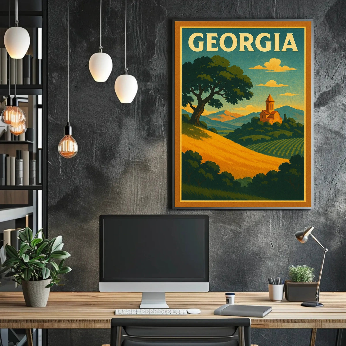 Scenic Georgia Poster