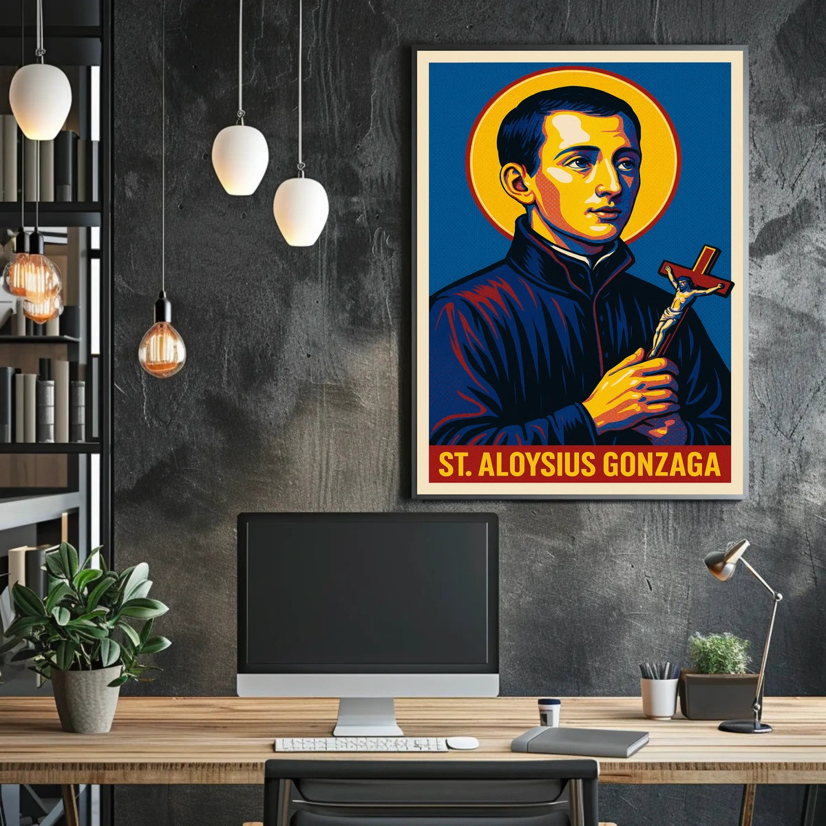 St. Aloysius Gonzaga Poster