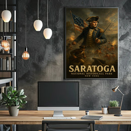 Saratoga National Historical Park Poster