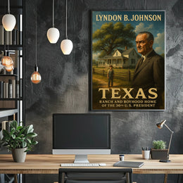 Lyndon B. Johnson 36Th President Poster