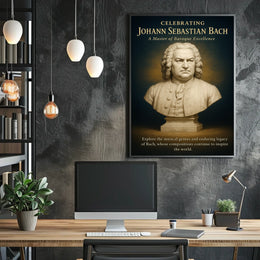 Celebrating Johann Sebastian Bach Poster
