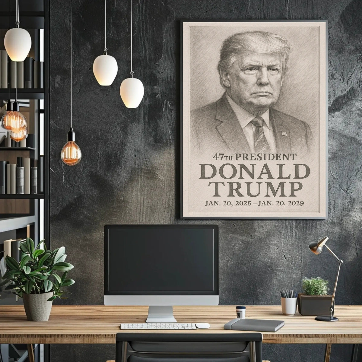 Donald Trump 47th President Poster