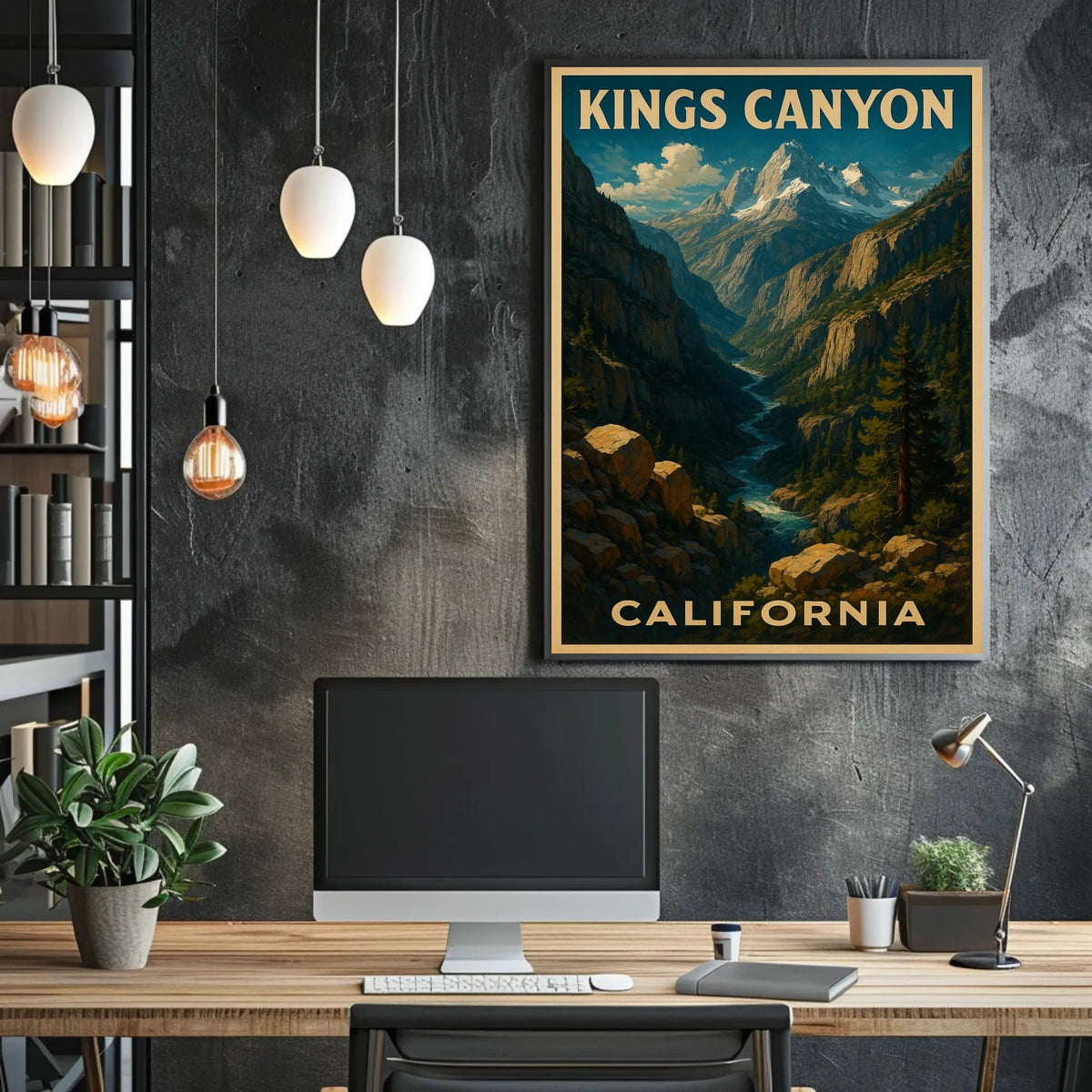 Kings Canyon National Park Poster