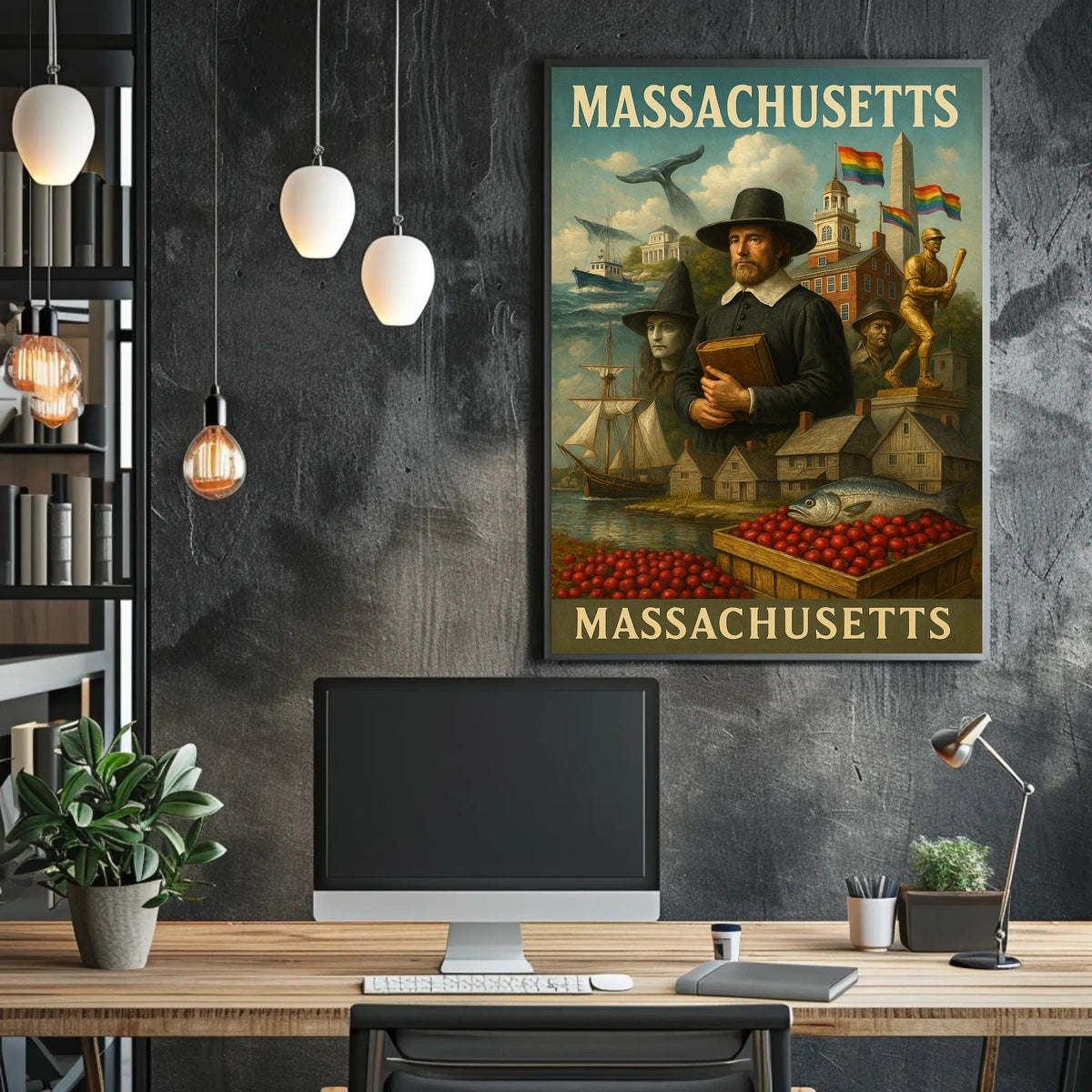 Massachusetts Heritage Poster