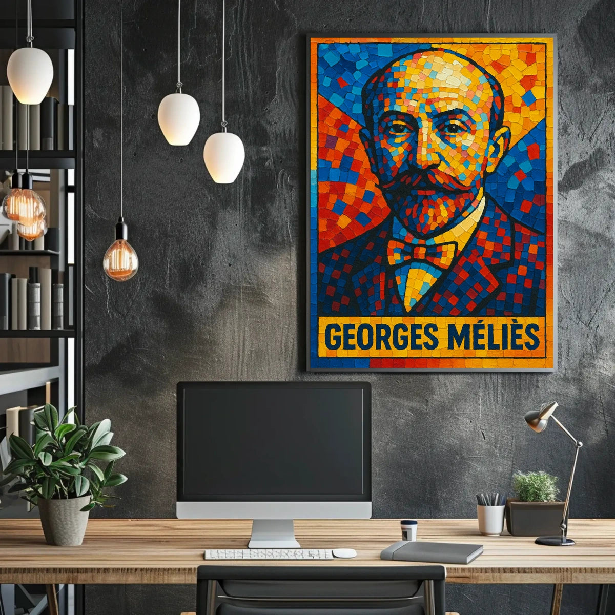 Georges Méliès Cinematic Pioneer Poster
