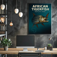 African Tigerfish Hydrocynus vittatus Poster
