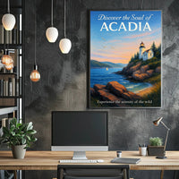 Discover the Soul of Acadia Poster