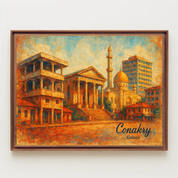 Conakry, Guinea Poster