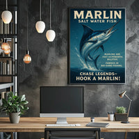 Marlin The Legendary Billfish Poster