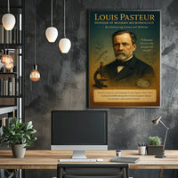 Louis Pasteur Pioneer Of Modern Poster