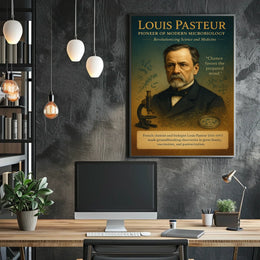Louis Pasteur Pioneer Of Modern Poster