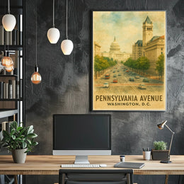 Pennsylvania Avenue Washington, D.C Poster