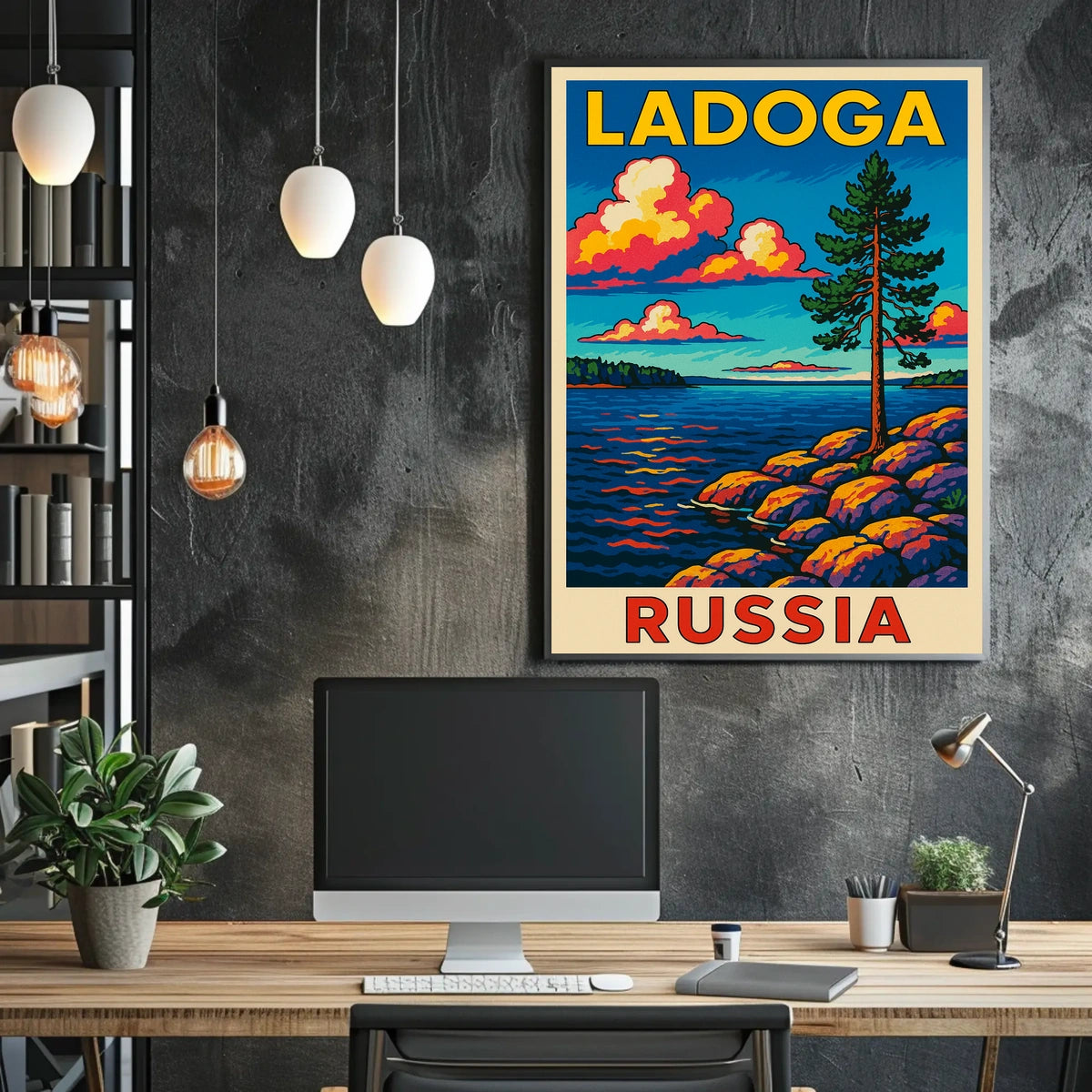 Ladoga, Russia Poster