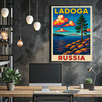 Ladoga, Russia Poster