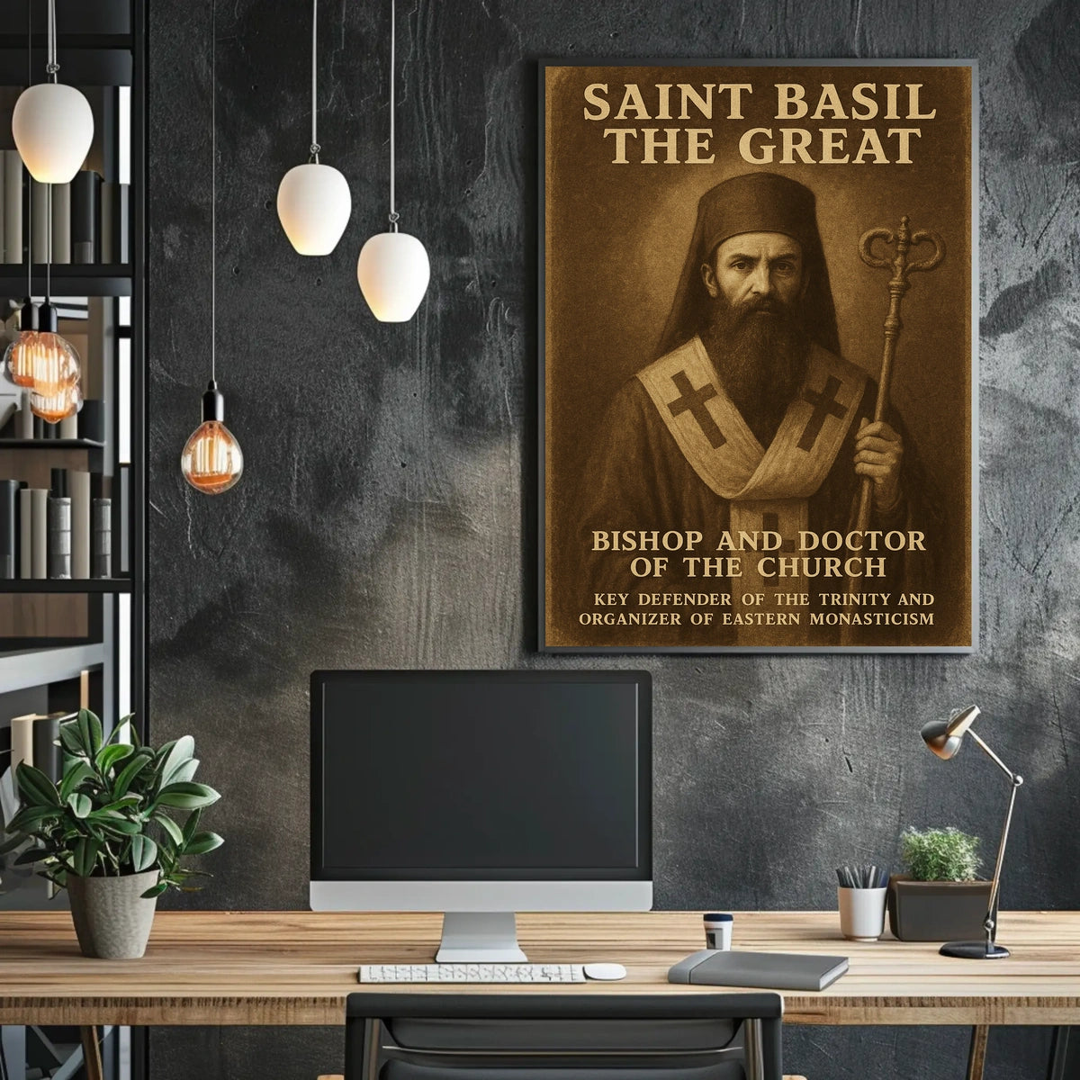 Saint Basil The Great Poster