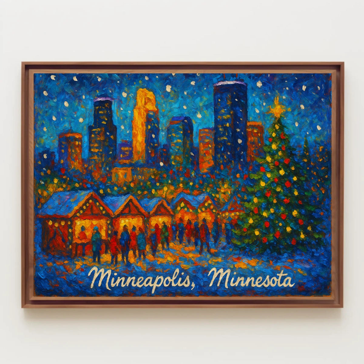 Minneapolis Winter Market Poster