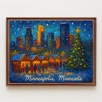 Minneapolis Winter Market Poster
