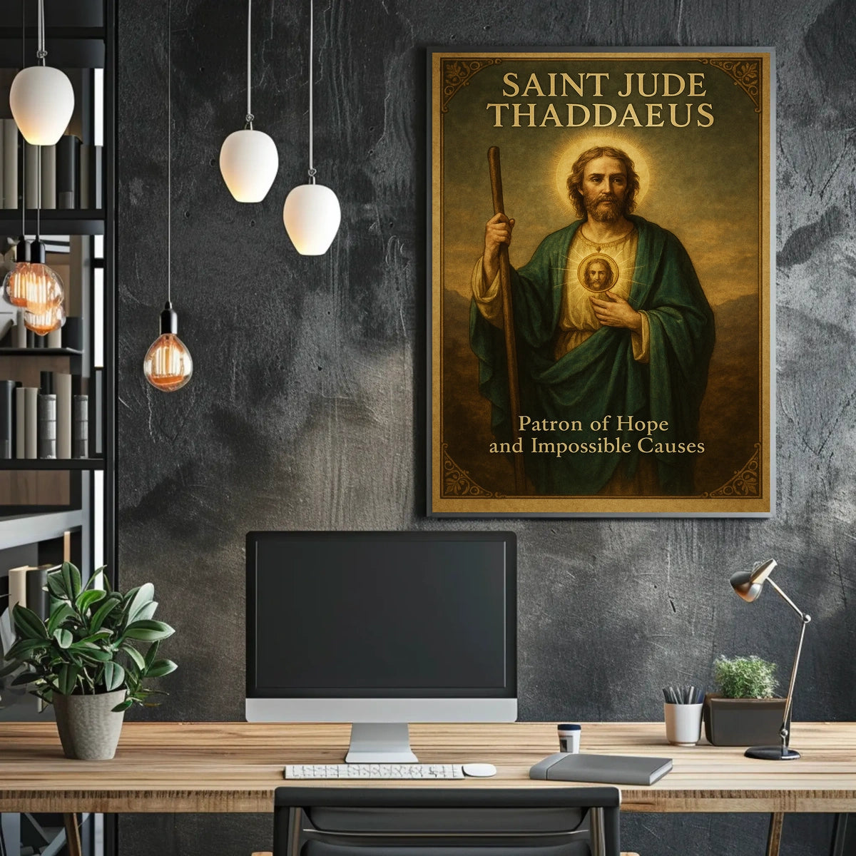 Saint Jude Thaddaeus Patron of Hope Poster