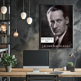 J. Elder Blackledge Magic Travel Historical Poster
