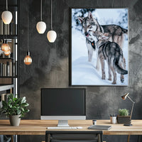 Winter Perch Poster