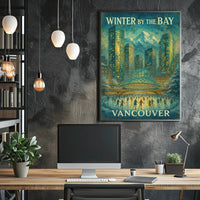 Vancouver Winter City Poster