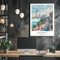 Vibrant Ontario Poster PosterGoat