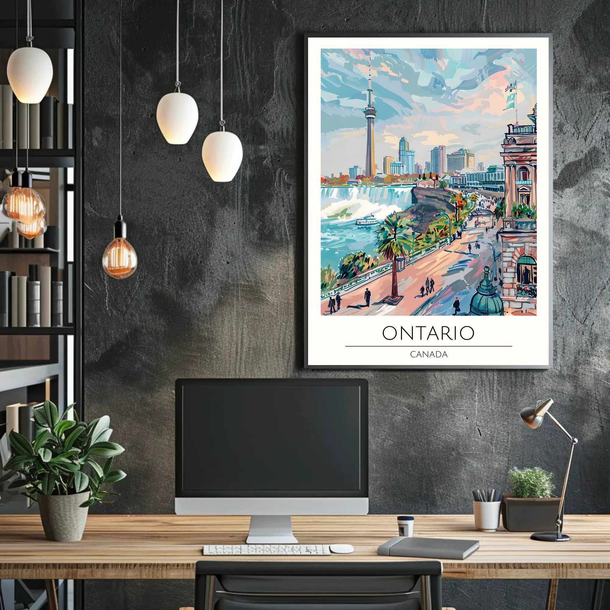 Vibrant Ontario Poster PosterGoat