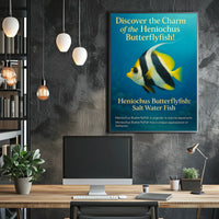 Discover The Charm Of The Heniochus Poster