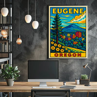 Eugene, Oregon Poster