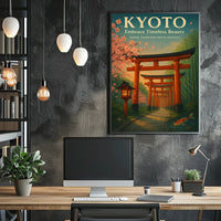 Kyoto Embrace Timeless Beauty Poster