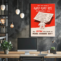 Pearl Harbor Day War Bonds Promotion Poster PosterGoat