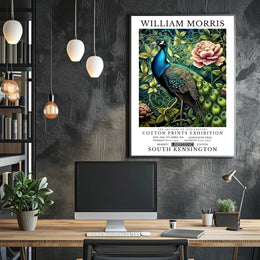 The Artistry of 19th Century Cotton Prints Exhibition Poster