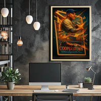 Cooperstown Where Legends Are Born Poster