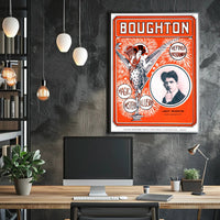 Leroy Boughton Magic Show Art Nouveau Poster
