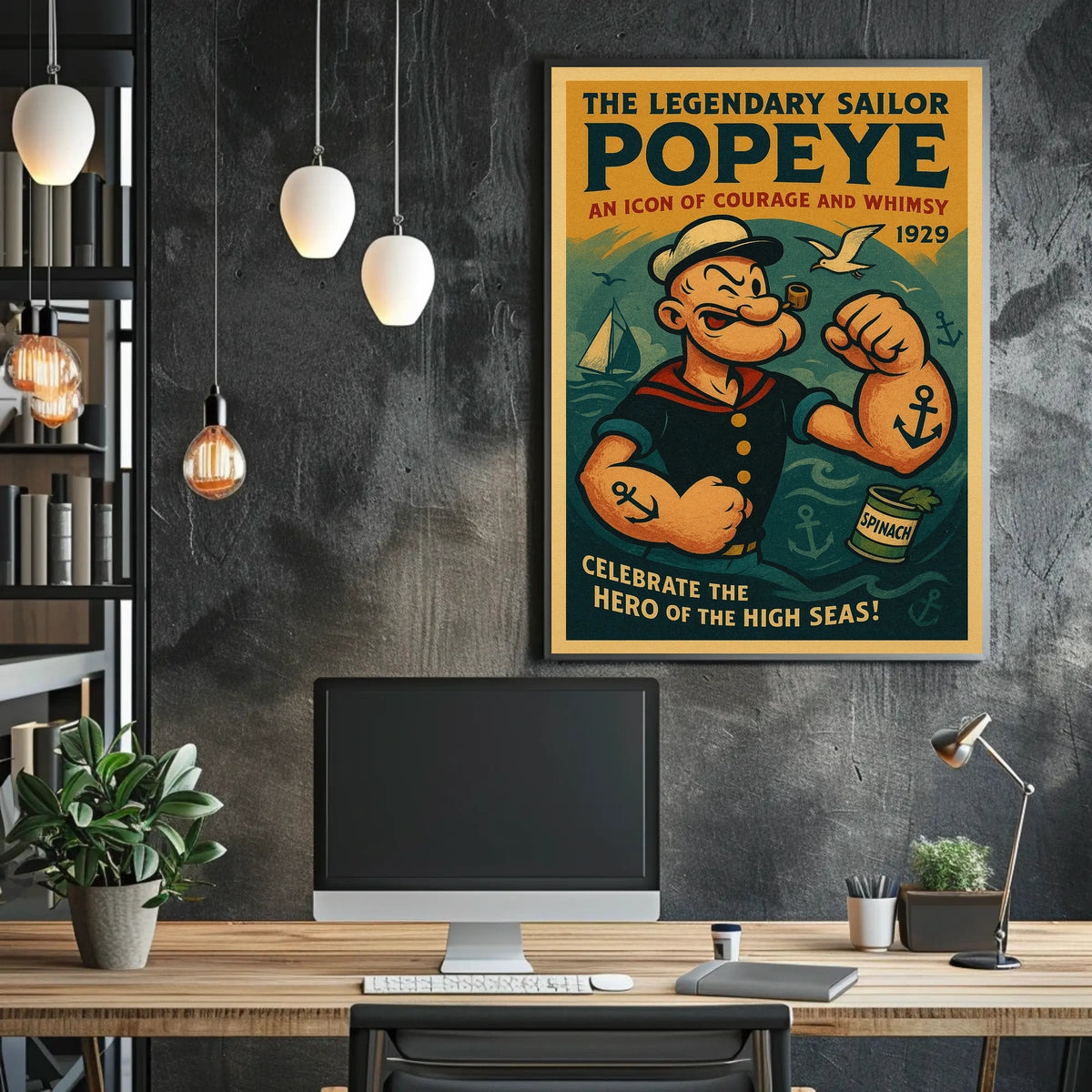 Popeye 1929 Art Poster POP-37