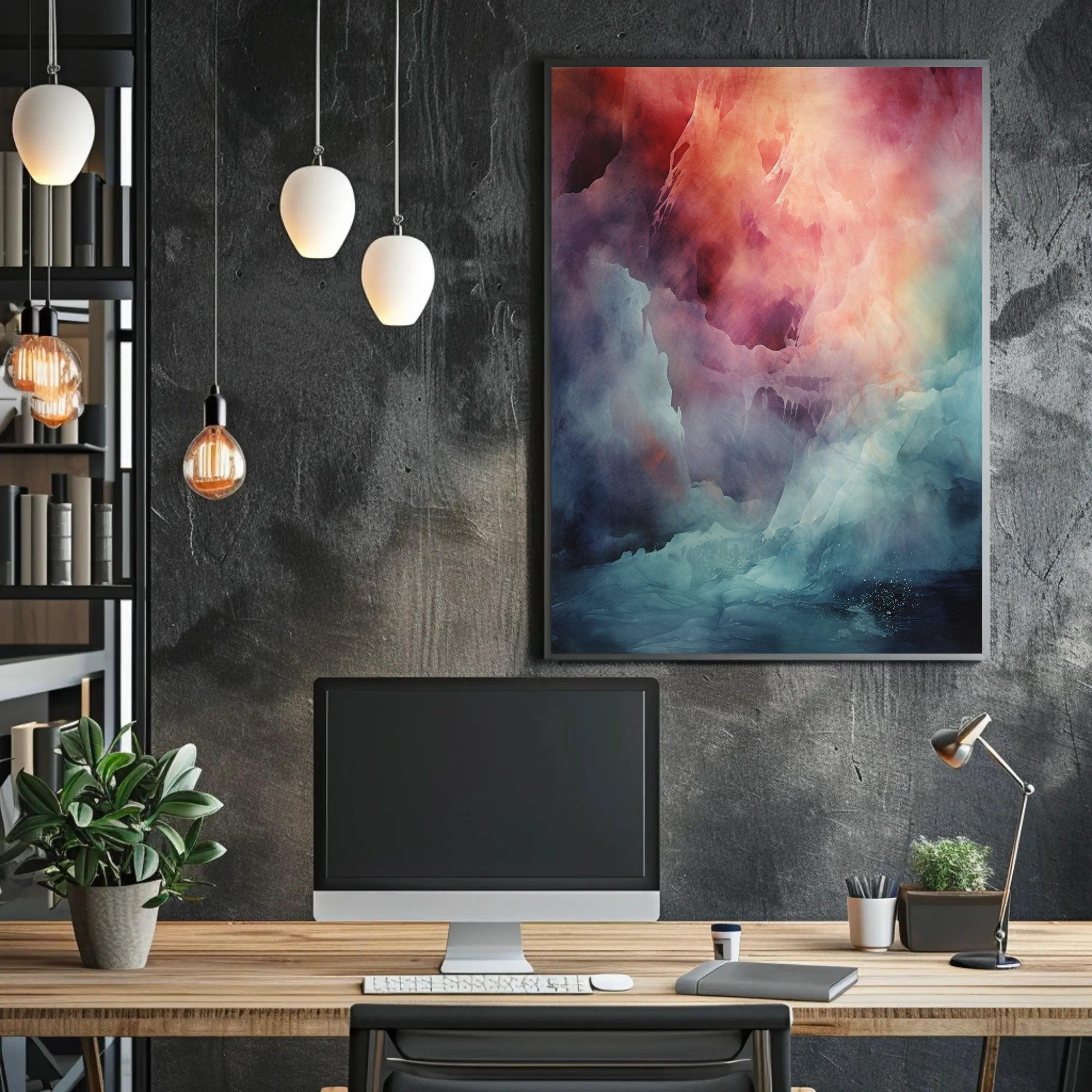 Abstract Landscape Abstract Poster