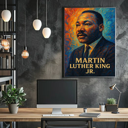 Martin Luther King Jr. Visionary Poster