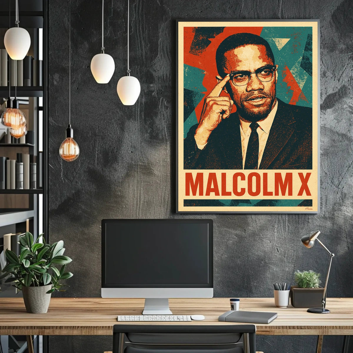 Malcolm X Poster
