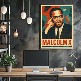 Malcolm X Poster
