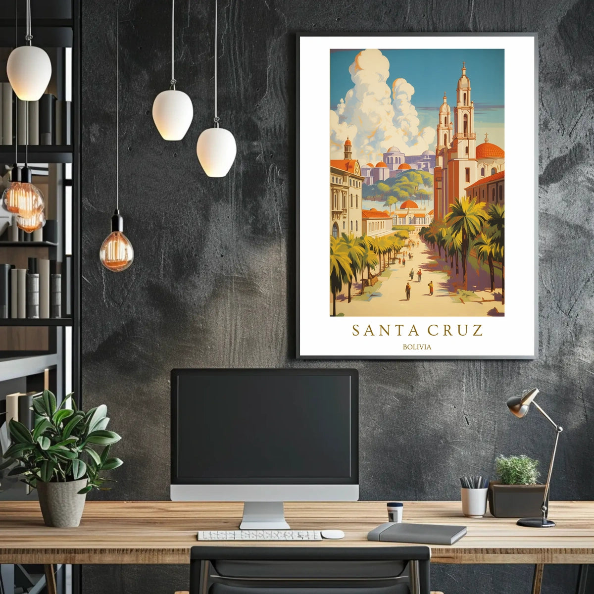 Santa Cruz, Bolivia Poster