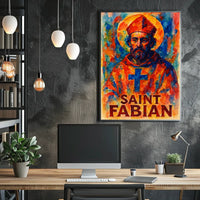 Saint Fabian Poster