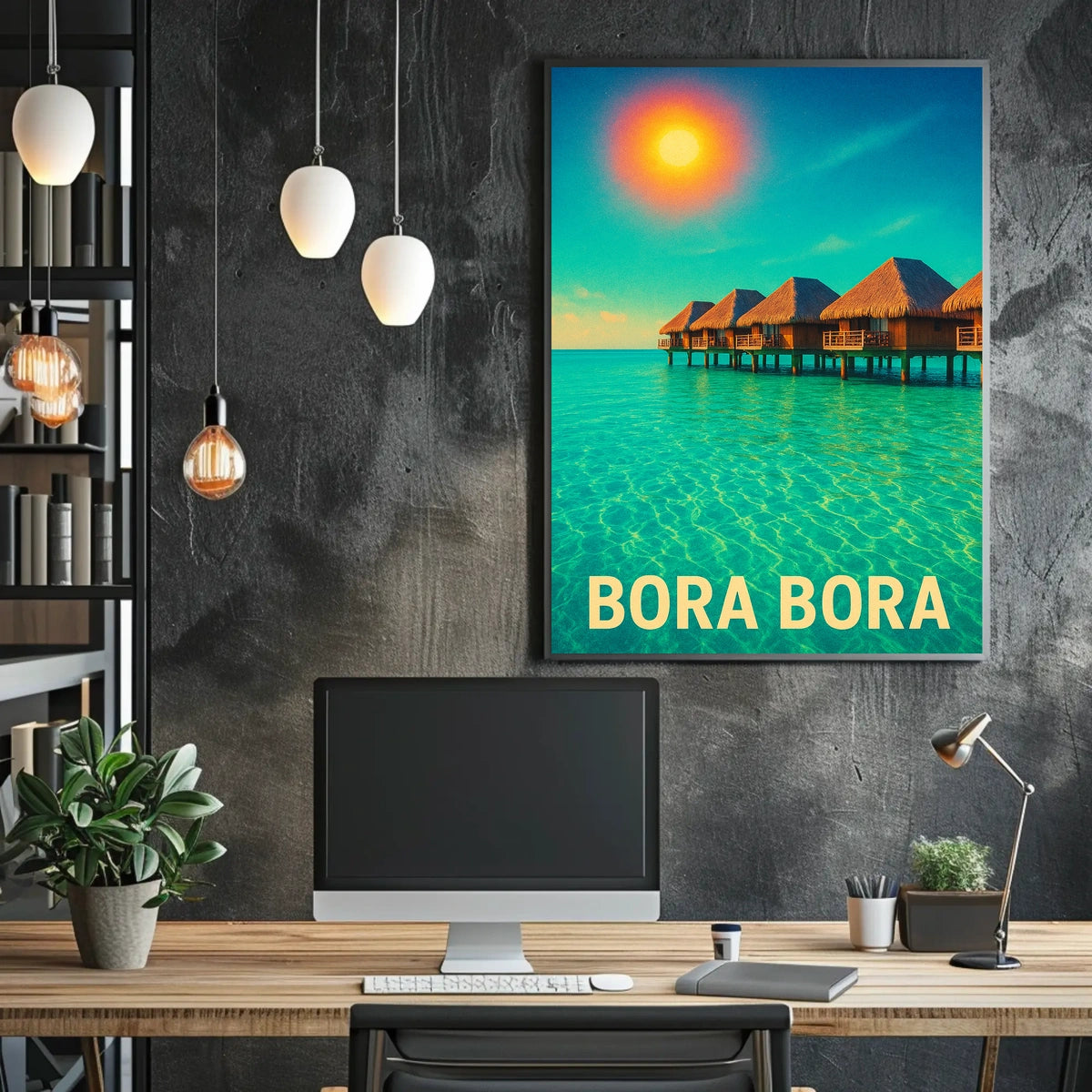 Bora Bora Paradise Poster