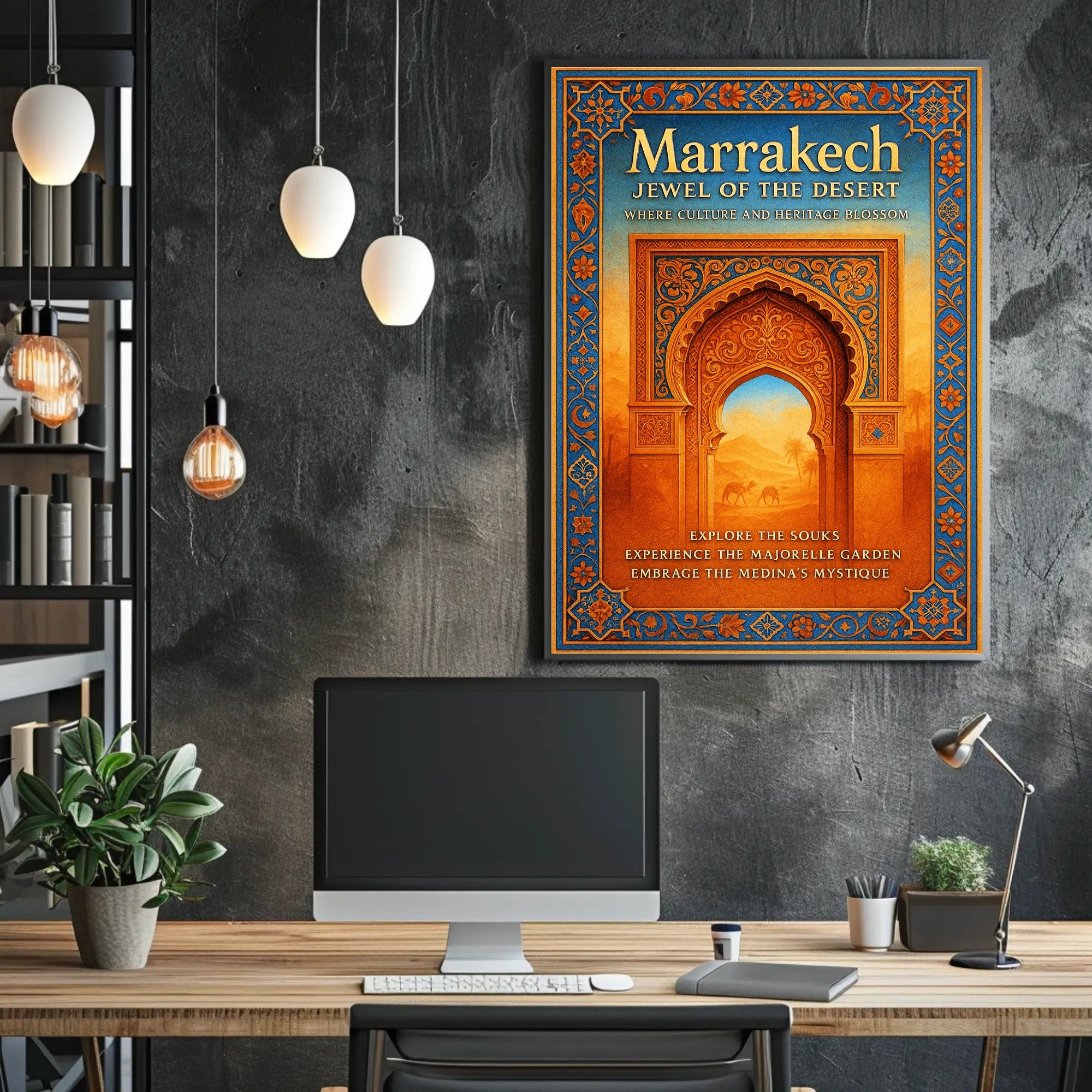 Marrakech Jewel of the Desert Poster