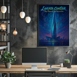 Lakhta Center The Pinnacle of Innovation Poster