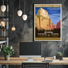 Zion National Park Explore Nature Poster PosterGoat