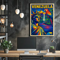 Venezuela A Vibrant Fusion Poster