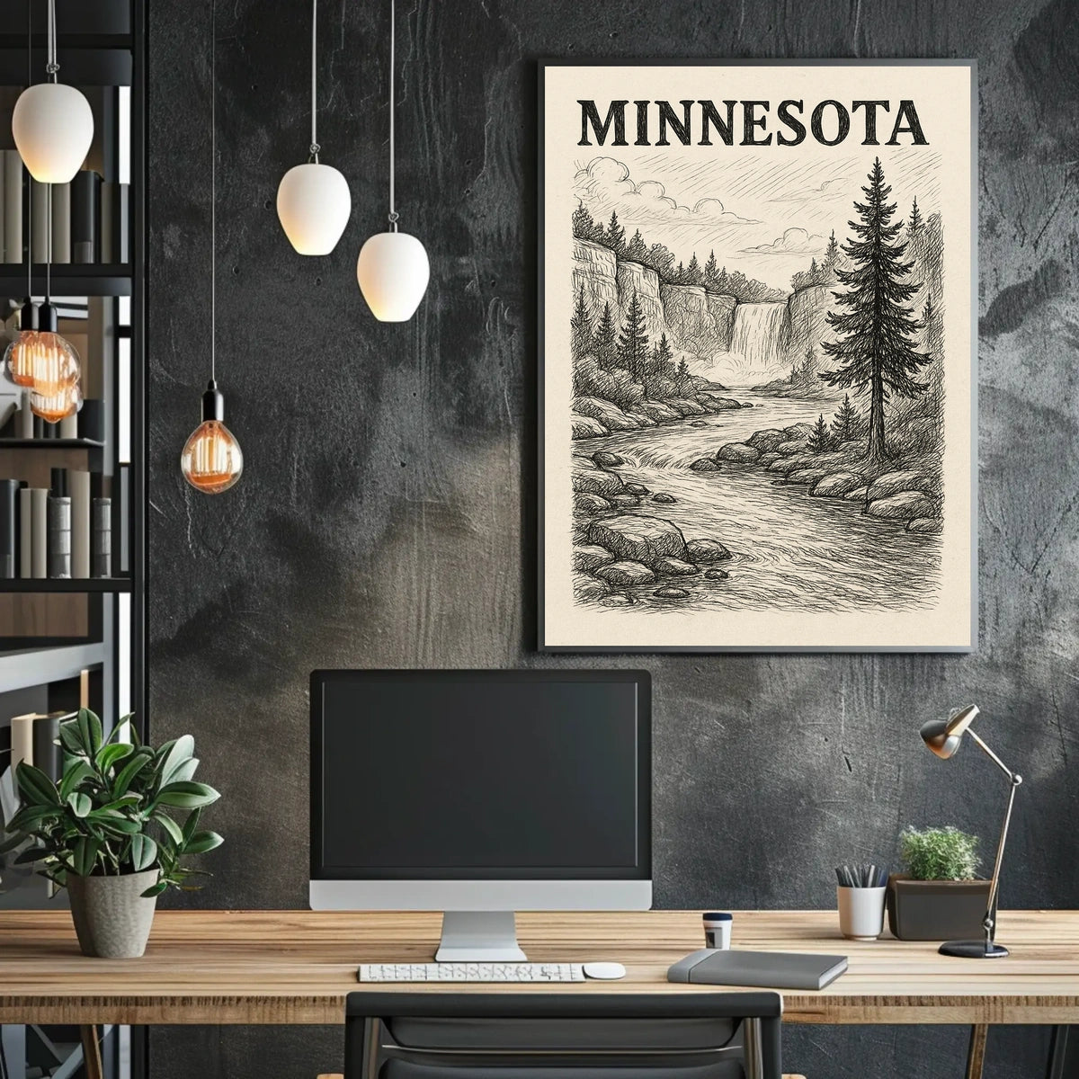 Minnesota Wilderness Poster