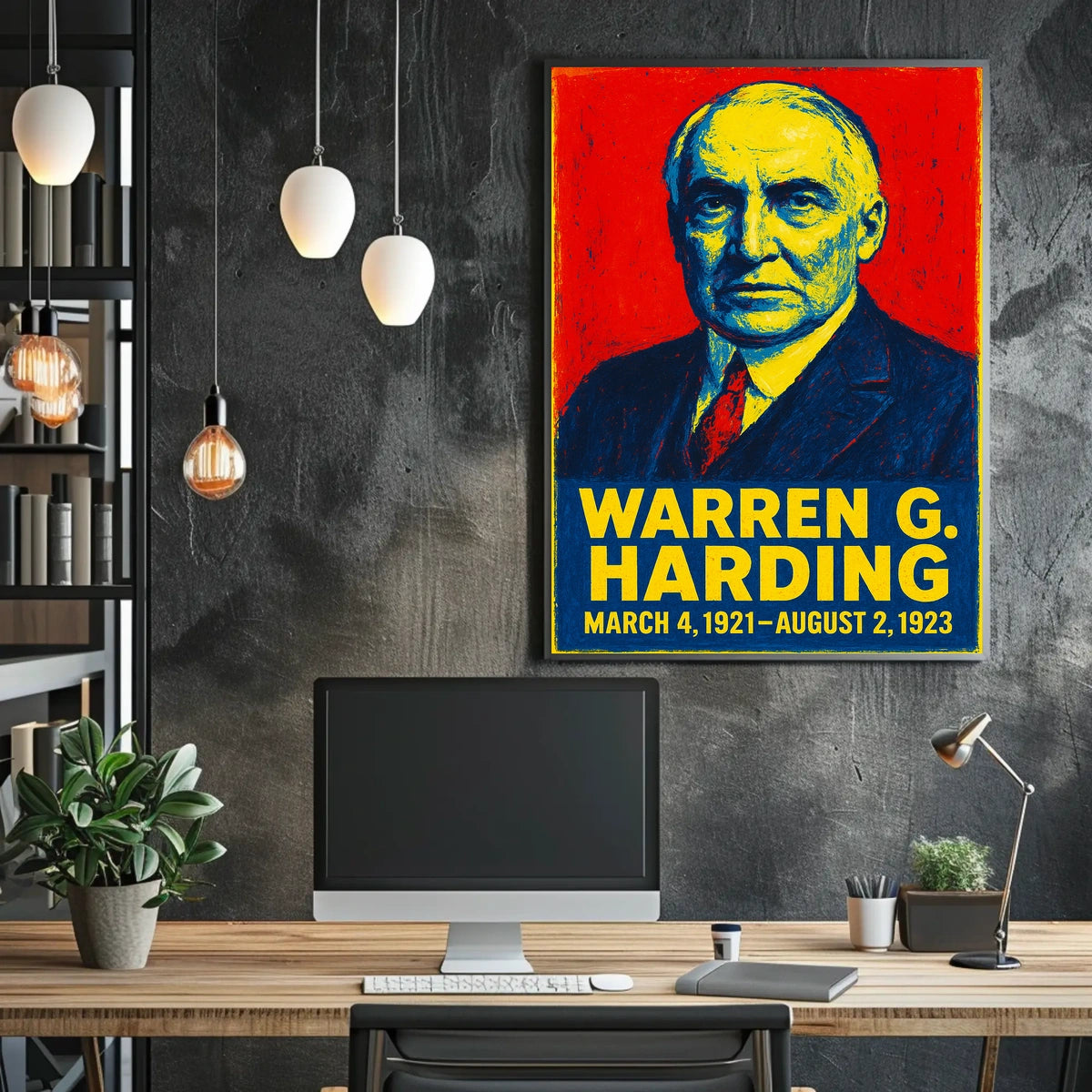 Warren G. Harding Poster