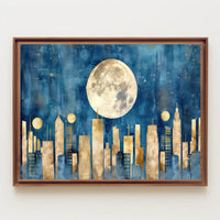 Celestial Skyline Poster